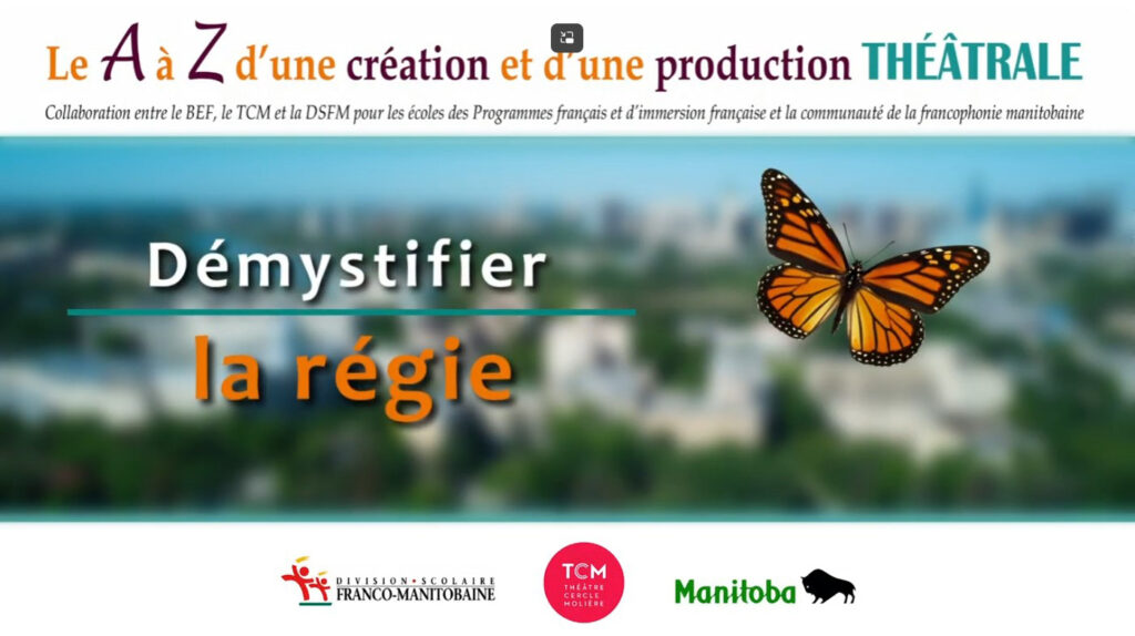 Démystifie la régie